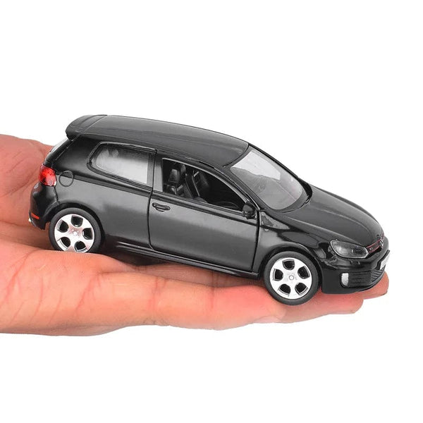 Planet Gates 1/36 VW Golf 6 Diecasts Car Model Volkswagen To Scale Golf Gti Miniature Alloy Toy Pull Back Vehicle Models for Childrens Gifts