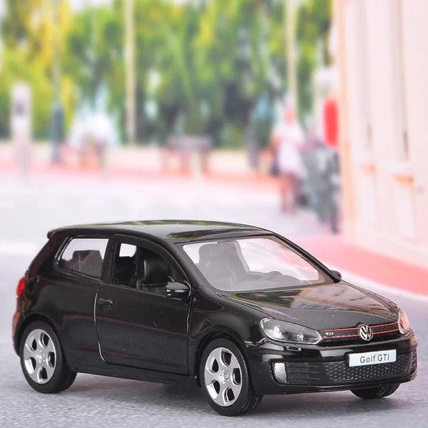 Planet Gates 1/36 VW Golf 6 Diecasts Car Model Volkswagen To Scale Golf Gti Miniature Alloy Toy Pull Back Vehicle Models for Childrens Gifts