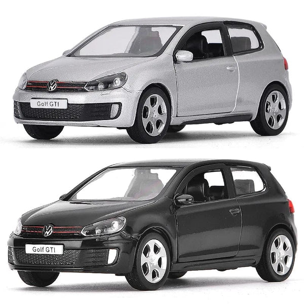 Planet Gates 1/36 VW Golf 6 Diecasts Car Model Volkswagen To Scale Golf Gti Miniature Alloy Toy Pull Back Vehicle Models for Childrens Gifts
