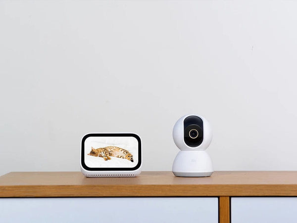 Planet Gates 1/4" / EU Plug Xiaomi 360° Smart Home Security Camera Mi PTZ 2K Webcam 1296P 3 Megapixel AI Human Detection Night Vision Webcam Work With Mijia