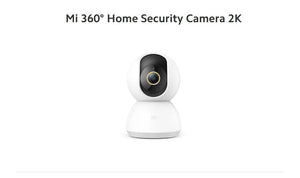 Planet Gates 1/4" / EU Plug Xiaomi 360° Smart Home Security Camera Mi PTZ 2K Webcam 1296P 3 Megapixel AI Human Detection Night Vision Webcam Work With Mijia