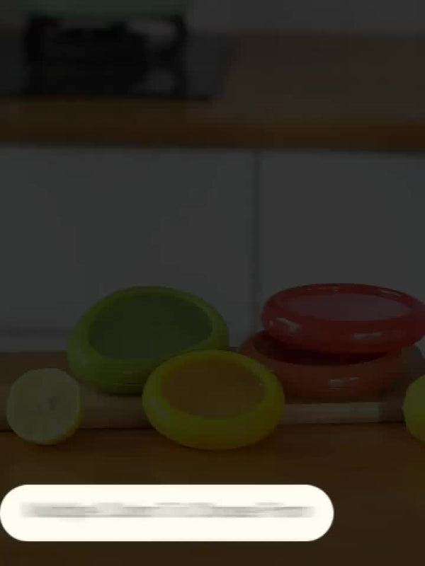 Planet Gates 1/4pcs Clear Fruit And Vegetable Fresh-Keeping Box Set, Fridge Fruit And Vegetable Preservation Storage Container With Cover, Food Crisper, Fruit Keeper, Food Storage Container, Reusable Refrigerator Freezer Food