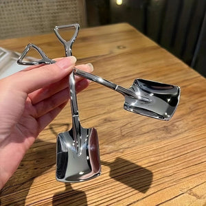 Planet Gates 1/4pcs Stainless Steel Spoon, Spade Spoon, Dessert Spoon, Fruit Spoon, Iced Tea Spoon, Coffee Mixing Spoon, Jam Spoon, Ice Cream Spoon, Salad Spoon, Dressing Spoon, Specialty Spoon, Kitchen Utensils, Hotel Utensils