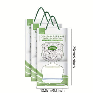 Planet Gates 1/5/20pcs Dehumidifying Bag Mildew-proof Moisture-proof Agent Desiccant Household Hanging Moisture-absorbing Bag Wardrobe Dehumidifier Hanging Moisture-absorbing Bag Bag Household Dormitory Student Moisture-