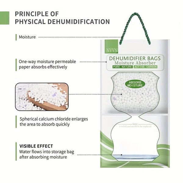 Planet Gates 1/5/20pcs Dehumidifying Bag Mildew-proof Moisture-proof Agent Desiccant Household Hanging Moisture-absorbing Bag Wardrobe Dehumidifier Hanging Moisture-absorbing Bag Bag Household Dormitory Student Moisture-