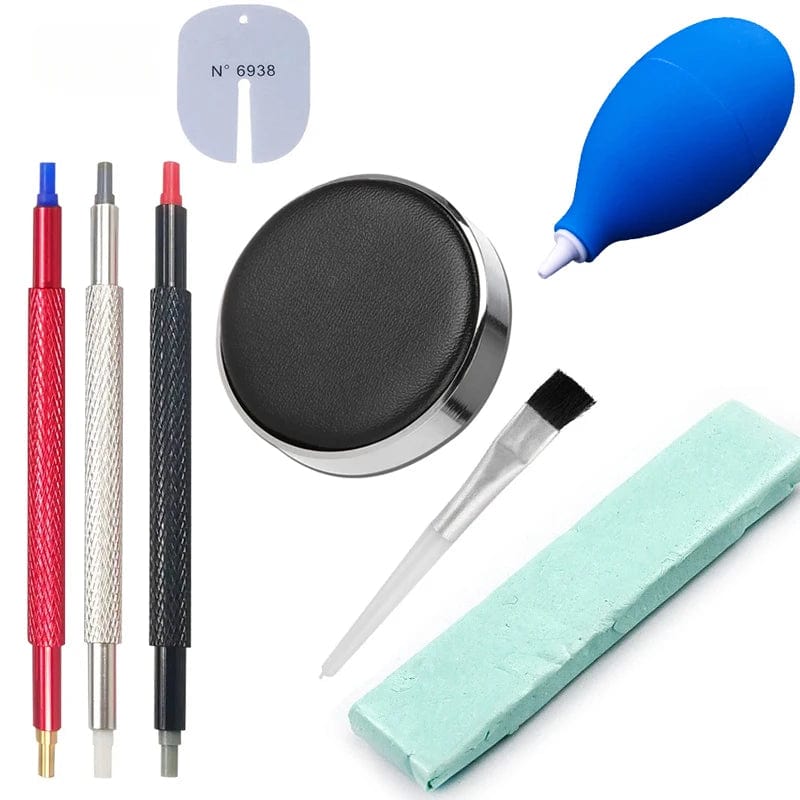 Planet Gates 1/5/8pcs Watch Dust Air Blower Pump Rubber Cleaning Wristwatch Parts Cleaner Brush Tool Cleaning Suit Watch Repair Tool Care Kit
