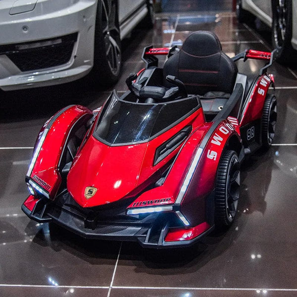 Planet Gates 1-5-Year-Old Rechargable Children's Electric Toy Four-Wheel Remote Control Ride On Car For Boys And Girls