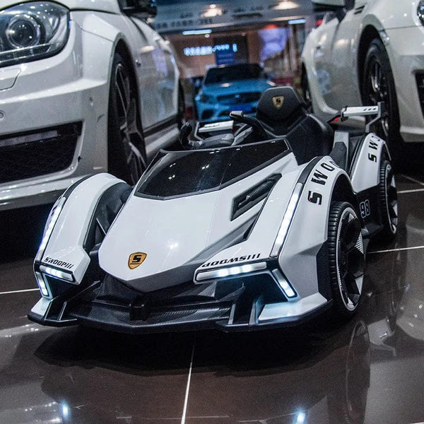 Planet Gates 1-5-Year-Old Rechargable Children's Electric Toy Four-Wheel Remote Control Ride On Car For Boys And Girls