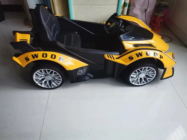 Planet Gates 1-5-Year-Old Rechargable Children's Electric Toy Four-Wheel Remote Control Ride On Car For Boys And Girls