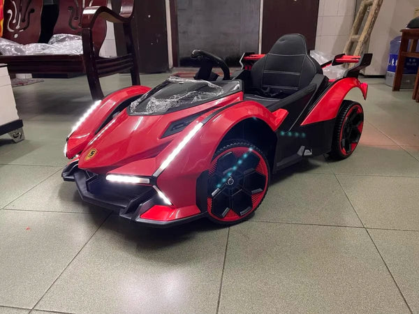 Planet Gates 1-5-Year-Old Rechargable Children's Electric Toy Four-Wheel Remote Control Ride On Car For Boys And Girls