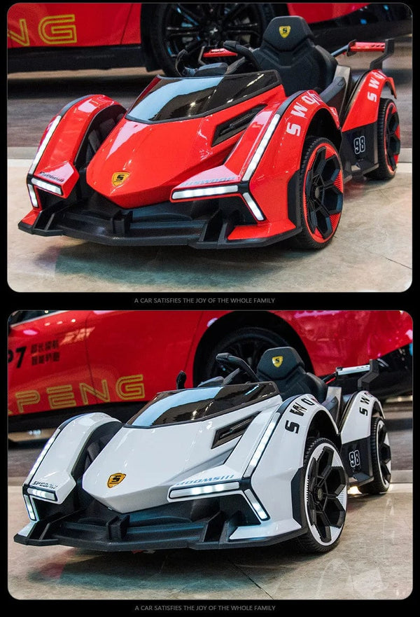 Planet Gates 1-5-Year-Old Rechargable Children's Electric Toy Four-Wheel Remote Control Ride On Car For Boys And Girls