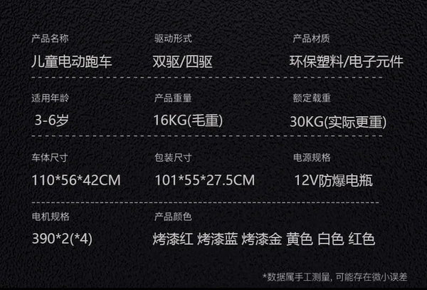 Planet Gates 1-5-Year-Old Rechargable Children's Electric Toy Four-Wheel Remote Control Ride On Car For Boys And Girls