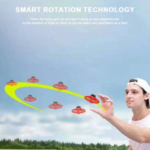Planet Gates 1-5PCS Fingertip Flying Gyro 360° Rotating Helicopter Spinner Toy 100mAh with LED Lights for Adult Kids Decompression Toy