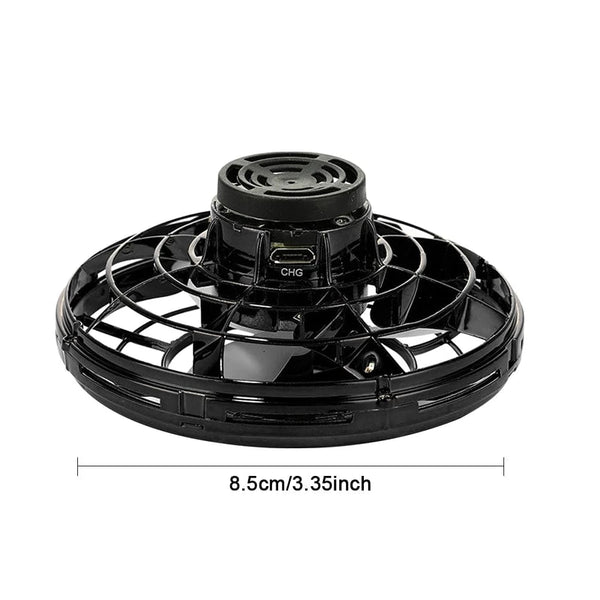 Planet Gates 1-5PCS Fingertip Flying Gyro 360° Rotating Helicopter Spinner Toy 100mAh with LED Lights for Adult Kids Decompression Toy
