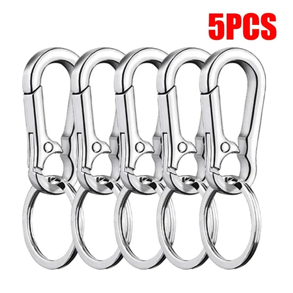 Planet Gates 1/5PCS Gourd Buckle Keychain Climbing Hook Car Keychain Strong Carabiner Shape Keychain Accessories Metal Vintage Key Chain Ring