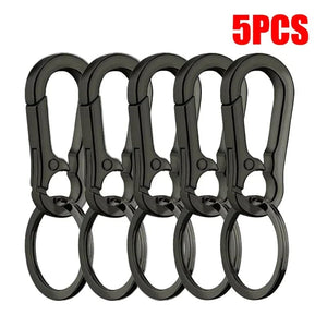 Planet Gates 1/5PCS Gourd Buckle Keychain Climbing Hook Car Keychain Strong Carabiner Shape Keychain Accessories Metal Vintage Key Chain Ring