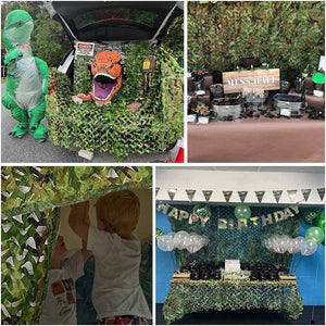 Planet Gates 1.5x3m /2x10m Hunting Military Camouflage Nets Woodland Army training Camo netting Car Covers Tent Shade Camping Sun Shelter