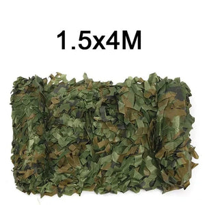 Planet Gates 1.5x3m jungle Camo Netting 1.5m*2 3 4 5 6 8 10m Wide Camouflage Net Decoration Camping Shooting Sun Shade Party Desert Fence Hunting Duck Deer