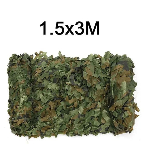 Planet Gates 1.5x3m jungle Camo Netting 1.5m*2 3 4 5 6 8 10m Wide Camouflage Net Decoration Camping Shooting Sun Shade Party Desert Fence Hunting Duck Deer