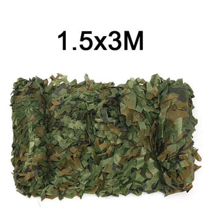 Planet Gates 1.5x4m Pure green Camouflage Net 1.5M*2 3 4 5 6 7 8 9 10M Wide Camouflage Camo Netting Bulk Roll Decoration Sun Shade Party Camping Desert Jungle