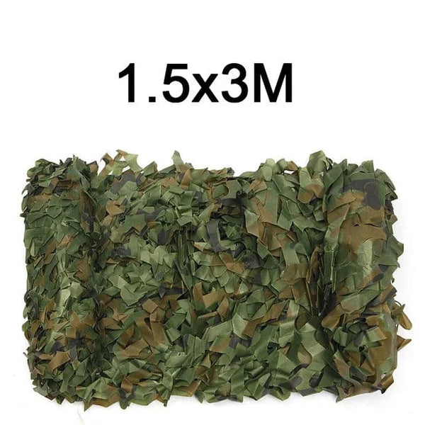 Planet Gates 1.5x4m Pure green Camouflage Net 1.5M*2 3 4 5 6 7 8 9 10M Wide Camouflage Camo Netting Bulk Roll Decoration Sun Shade Party Camping Desert Jungle