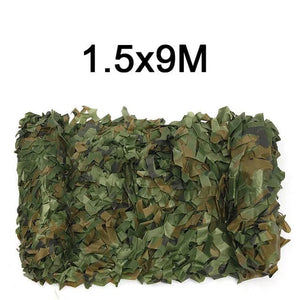Planet Gates 1.5x4m Pure green Camouflage Net 1.5M*2 3 4 5 6 7 8 9 10M Wide Camouflage Camo Netting Bulk Roll Decoration Sun Shade Party Camping Desert Jungle