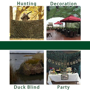 Planet Gates 1.5x4m Pure green Camouflage Net 1.5M*2 3 4 5 6 7 8 9 10M Wide Camouflage Camo Netting Bulk Roll Decoration Sun Shade Party Camping Desert Jungle