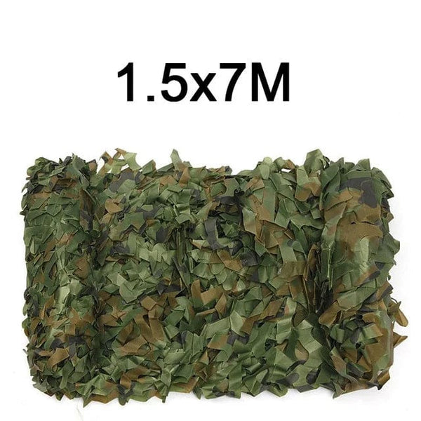 Planet Gates 1.5x4m Pure green Camouflage Net 1.5M*2 3 4 5 6 7 8 9 10M Wide Camouflage Camo Netting Bulk Roll Decoration Sun Shade Party Camping Desert Jungle
