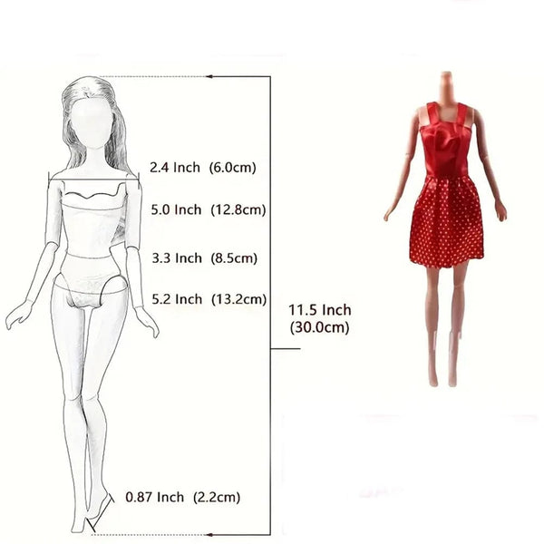 Planet Gates 1/6 Bjd Doll Clothes Shoes Accessories,For 11.5 Inch Doll,1/6 Dollhouse Furniture,For 30cm Doll Toys Accessories,Birthday Gift