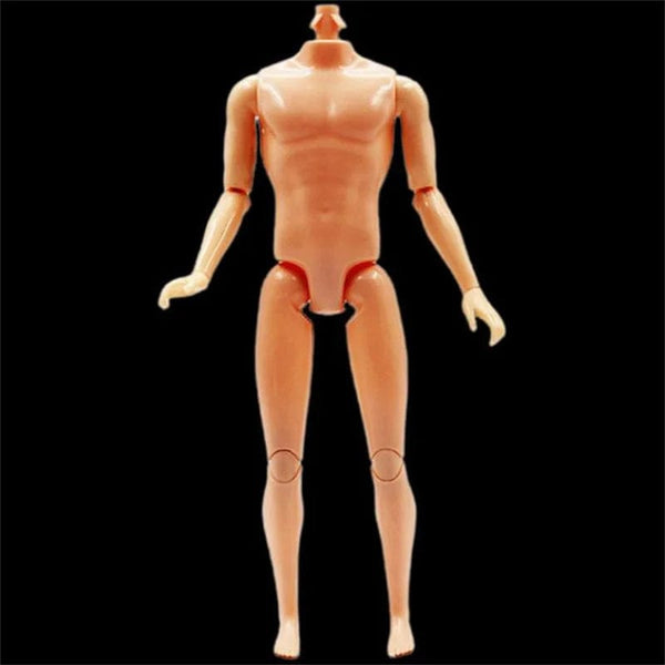 Planet Gates 1/6 Boyfriend Heads Movable Joints 30cm Ken Dolls Body Male Prince Naked Nude Man Toy Doll Ken Body DIY Toys For Girls Gifts
