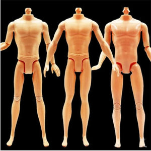 Planet Gates 1/6 Boyfriend Heads Movable Joints 30cm Ken Dolls Body Male Prince Naked Nude Man Toy Doll Ken Body DIY Toys For Girls Gifts