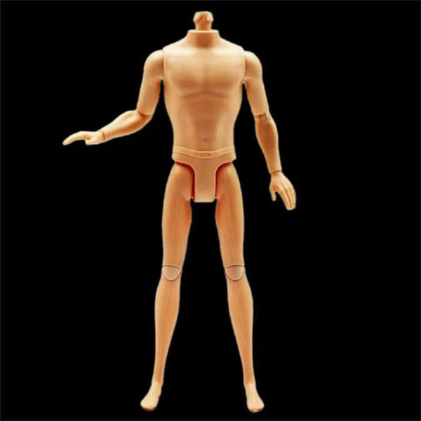 Planet Gates 1/6 Boyfriend Heads Movable Joints 30cm Ken Dolls Body Male Prince Naked Nude Man Toy Doll Ken Body DIY Toys For Girls Gifts