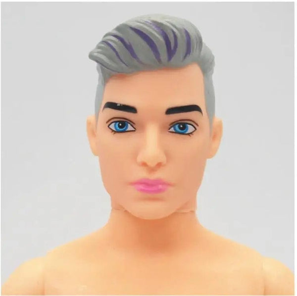 Planet Gates 1/6 Boyfriend Heads Movable Joints 30cm Ken Dolls Body Male Prince Naked Nude Man Toy Doll Ken Body DIY Toys For Girls Gifts
