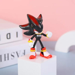 Planet Gates 1 6 Style Hot Selling Sonics Film and Television PVC Character Toy Hedgehog Shadow Tail Figure Model Dolls Children Animal Toys