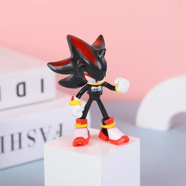 Planet Gates 1 6 Style Hot Selling Sonics Film and Television PVC Character Toy Hedgehog Shadow Tail Figure Model Dolls Children Animal Toys