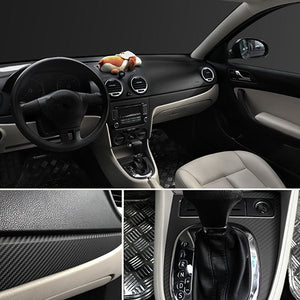 Planet Gates 1.64x6.56ft 50x200cm 3D Carbon Fiber Vinyl Self Adhesive Film Wrap Sticker Decals Protector Waterproof For Most Car Motorcycle Decals