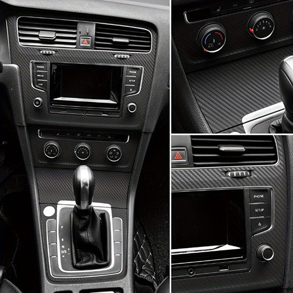 Planet Gates 1.64x6.56ft 50x200cm 3D Carbon Fiber Vinyl Self Adhesive Film Wrap Sticker Decals Protector Waterproof For Most Car Motorcycle Decals