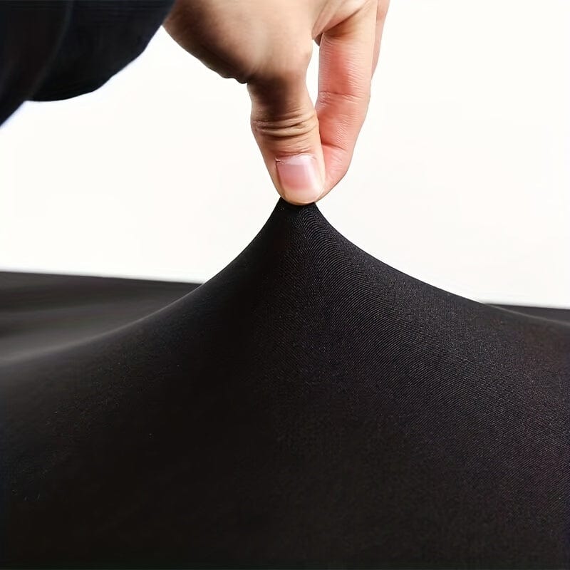 Planet Gates 1/6pcs, Waterproof Rectangular Stretch Table Cover - Durable Polyester Table Cloth For Weddings, Banquets, And Holiday Parties - Solid Color Home Decor