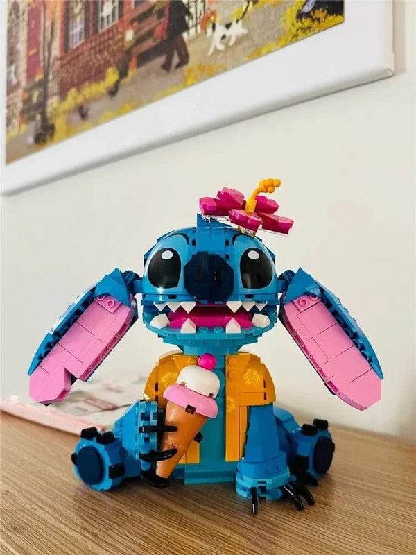 Planet Gates 1 730pcs Stitch Compatible 43249 Building Blocks Bricks Stitch Girl Boy Birthday Christmas Gift Toys