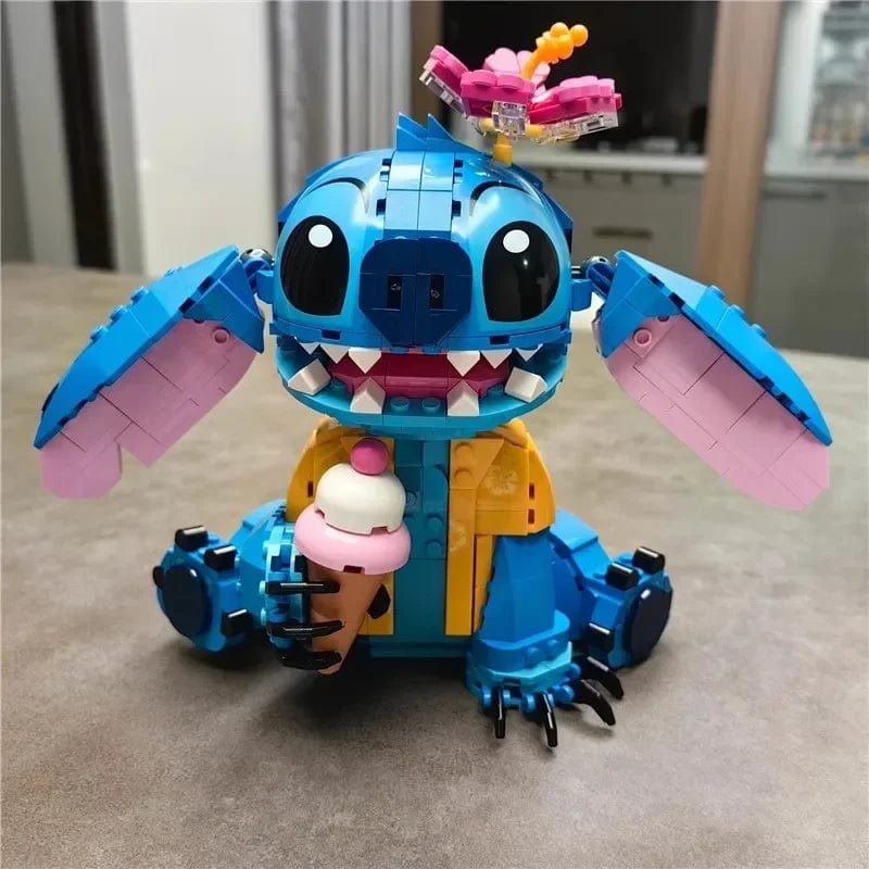 Planet Gates 1 730pcs Stitch Compatible 43249 Building Blocks Bricks Stitch Girl Boy Birthday Christmas Gift Toys