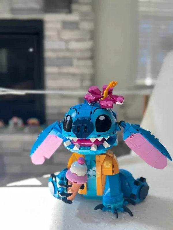 Planet Gates 1 730pcs Stitch Compatible 43249 Building Blocks Bricks Stitch Girl Boy Birthday Christmas Gift Toys