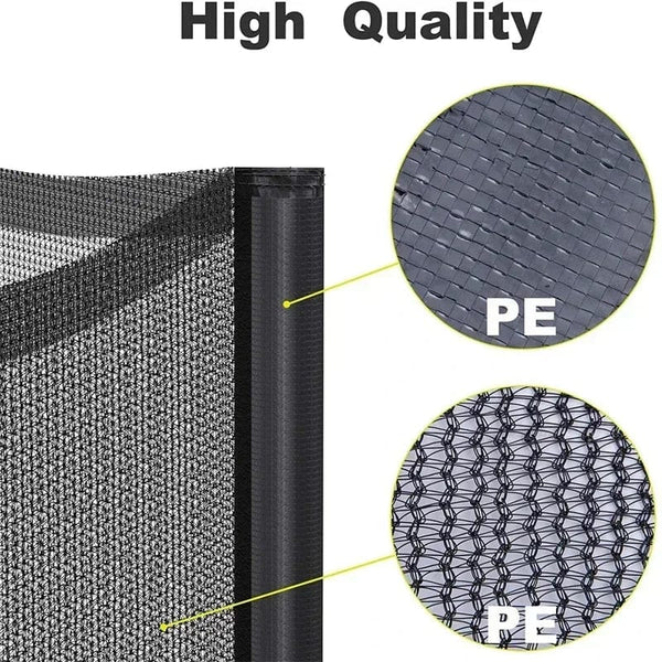 Planet Gates 1.83/2.44/3.06/3.66M Trampoline Replacement Net Fence Enclosure Anti-fall Safety Mesh Netting Jumping Pad Fitiness Accessories