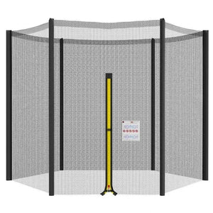 Planet Gates 1.83/2.44/3.06/3.66M Trampoline Replacement Net Fence Enclosure Anti-fall Safety Mesh Netting Jumping Pad Fitiness Accessories