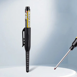 Planet Gates 1 Black 1/3/6pcs 45mm Multi-purpose Long Head Markers Pen Deep Hole Marker Pens for Woodworking Tile Decoration Red/Black/Blue Ink