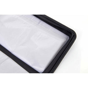 Planet Gates 1 Black CD Bag 80-Sheets Car CD Case Disc Dvd Storage Bag High-capacity Sleeves CD Holder Case Carry Box Handbag With Zipper Album Organizer