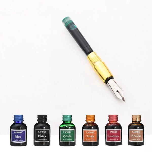 Planet Gates 1 Bottle Pure Colorful 30ml Fountain Pen Ink Universal Refill Ink Stationery School Brand New Product Peace And Happiness