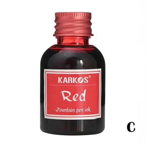 Planet Gates 1 Bottle Pure Colorful 30ml Fountain Pen Ink Universal Refill Ink Stationery School Brand New Product Peace And Happiness