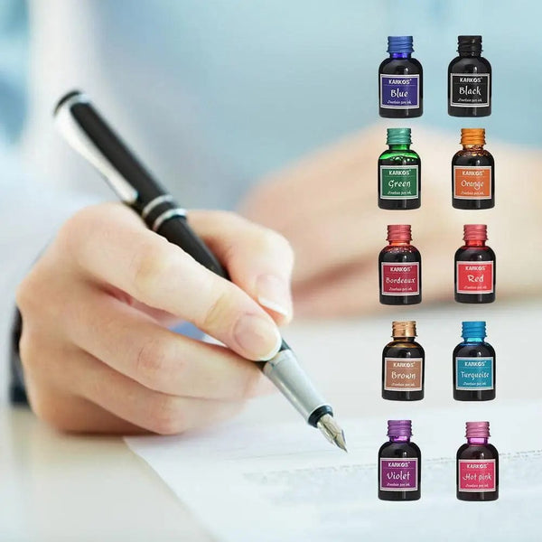 Planet Gates 1 Bottle Pure Colorful 30ml Fountain Pen Ink Universal Refill Ink Stationery School Brand New Product Peace And Happiness