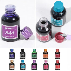 Planet Gates 1 Bottle Pure Colorful 30ml Fountain Pen Ink Universal Refill Ink Stationery School Brand New Product Peace And Happiness