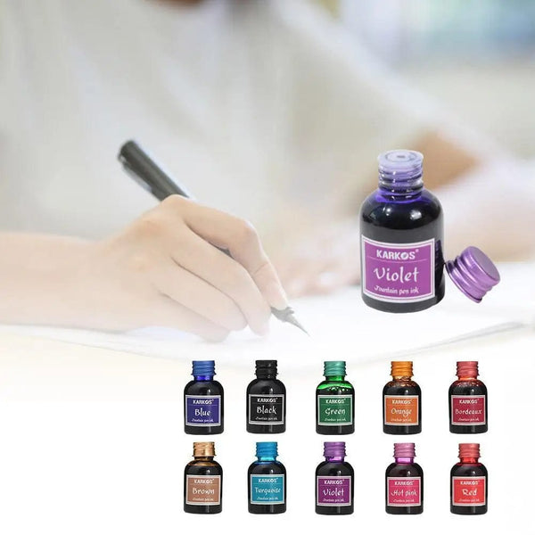Planet Gates 1 Bottle Pure Colorful 30ml Fountain Pen Ink Universal Refill Ink Stationery School Brand New Product Peace And Happiness